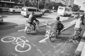 北京：“微手术”提速60条骑行道